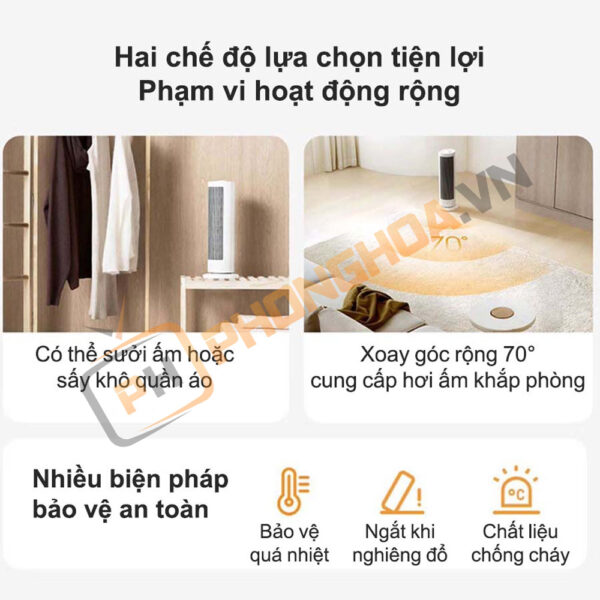 Tích hợp hai chế độ để lựa chọn