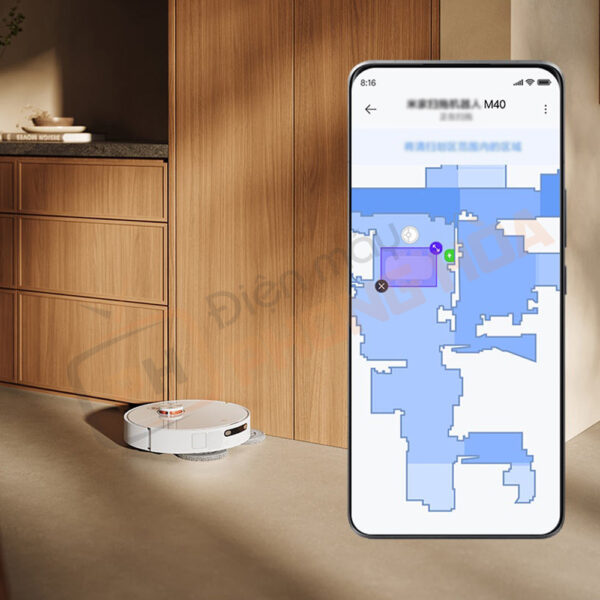 [ĐẶT TRƯỚC GIẢM 500K] Robot hút bụi lau nhà Xiaomi Mijia M40