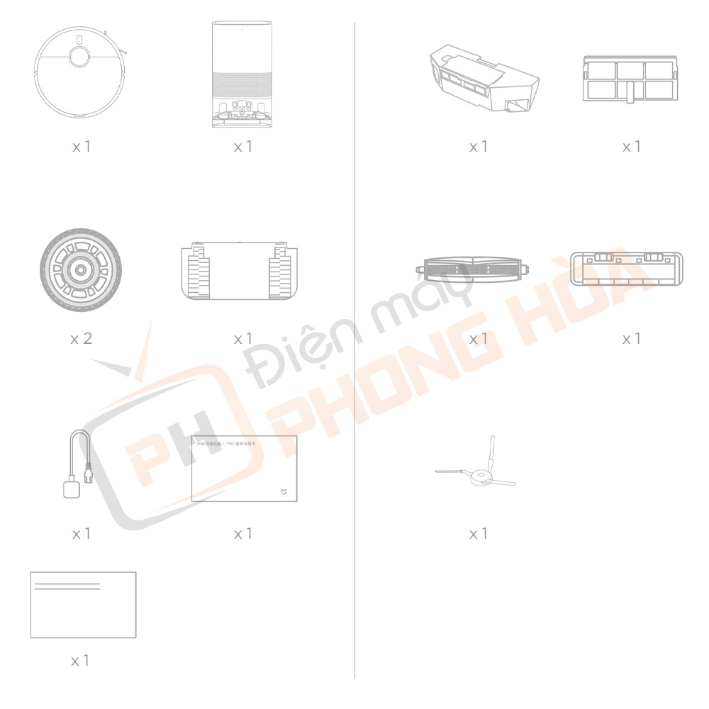 [ĐẶT TRƯỚC GIẢM 500K] Robot hút bụi lau nhà Xiaomi Mijia M40