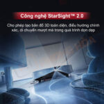 Công nghệ StarSight™ 2.0 – Bản đồ 3D chính xác toàn diện