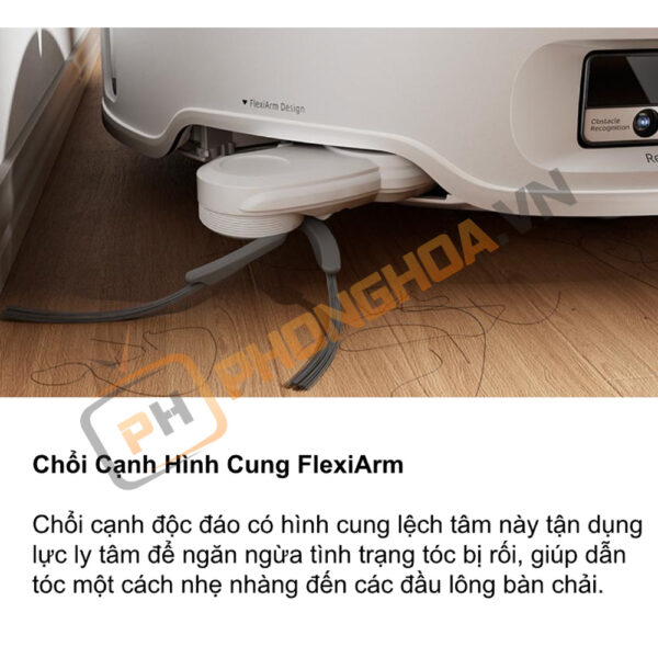 Robot hút bụi lau nhà Roborock Q Revo Curv – Bản Quốc Tế