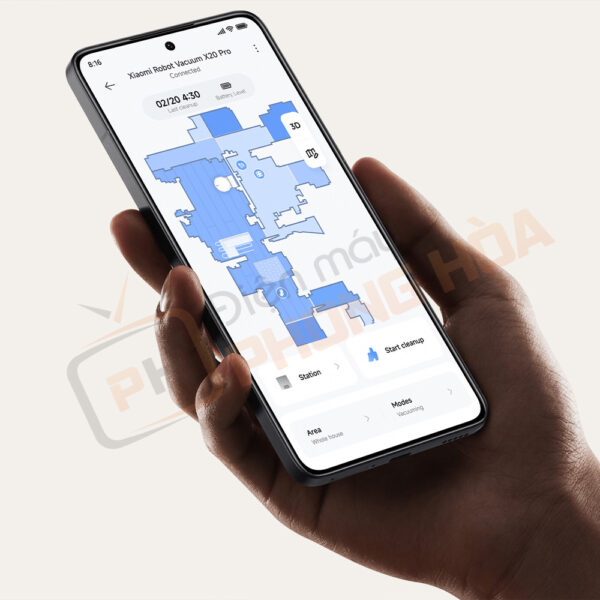Robot hút bụi lau nhà Xiaomi Vacuum X20 Pro - Bản Quốc Tế