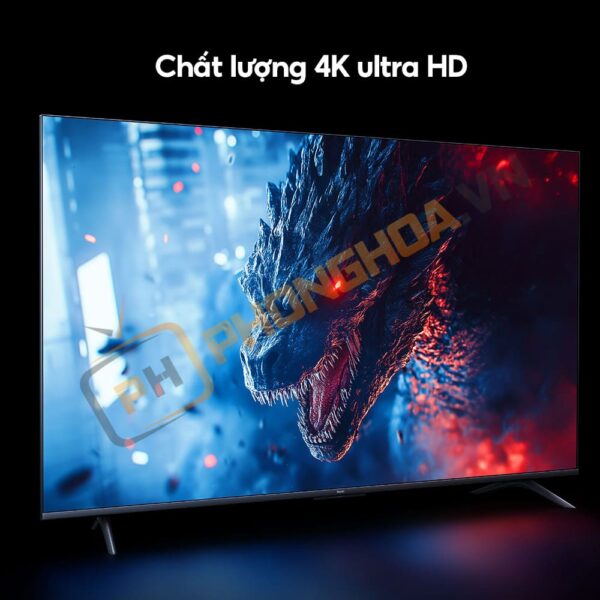 Màn hình lớn, chất lượng hình ảnh 4K Ultra HD