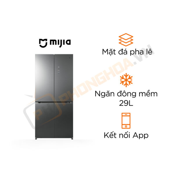 [ĐẶT TRƯỚC GIẢM 500K] Tủ lạnh 4 cánh đá pha lê Xiaomi Mijia 508L Pro 2025