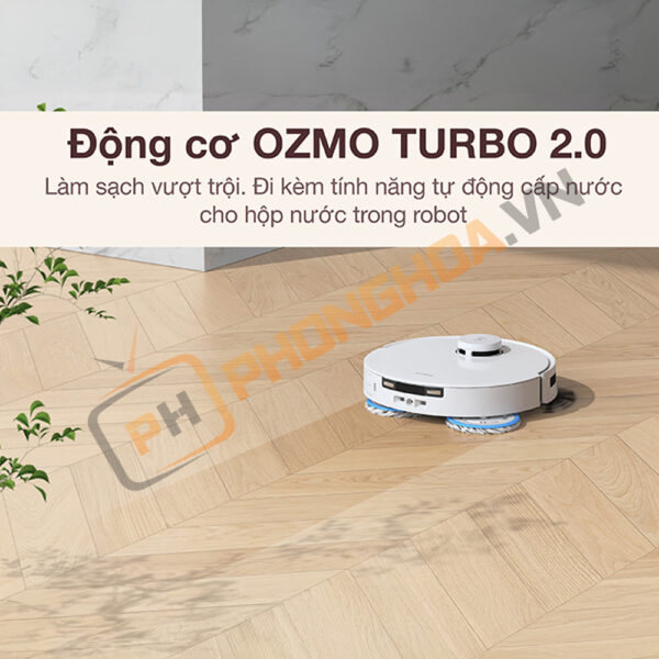 Công nghệ OZMO TURBO 2.0 làm sạch sâu