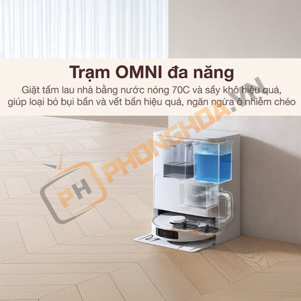 Tối ưu hóa trải nghiệm làm sạch với trạm đa năng Deebot T30S KR