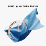 Dừng lại khi quần áo khô