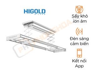 Giàn phơi kiêm sấy thông minh Higold