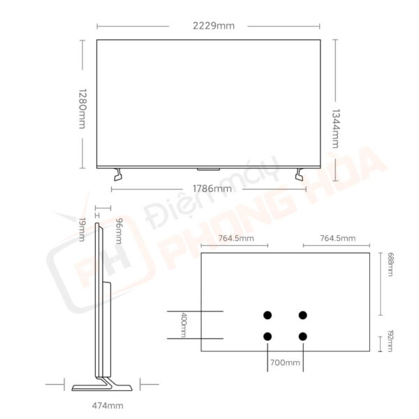 Tivi Xiaomi S Pro Mini LED 100 inch 2025