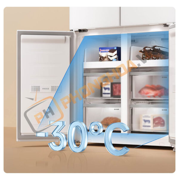 Tính năng đông lạnh cực sâu -30°C