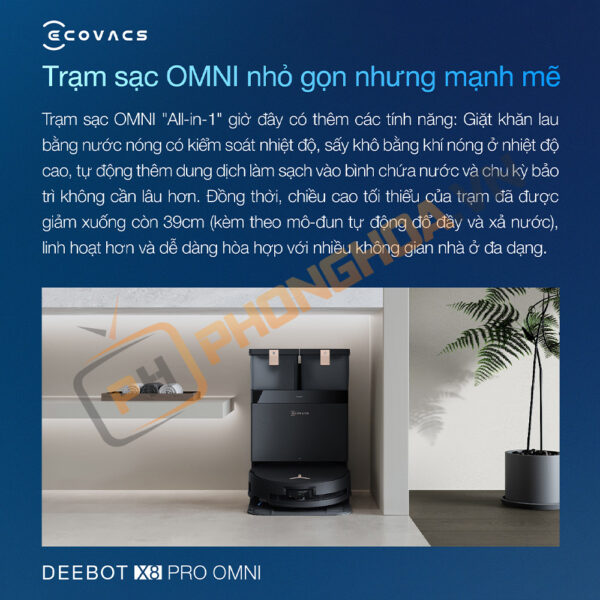 Trạm xạc nhỏ gọn, dung tích chứa lớn 4L