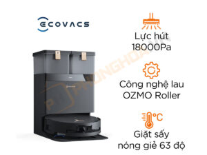 Robot hút bụi lau nhà Ecovacs Deebot X8 Pro Omni 2025