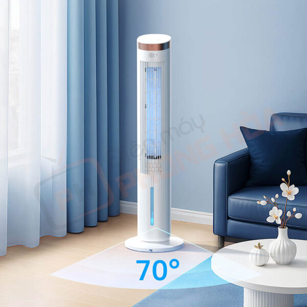 Xoay 70° – Gió mát lan tỏa khắp phòng