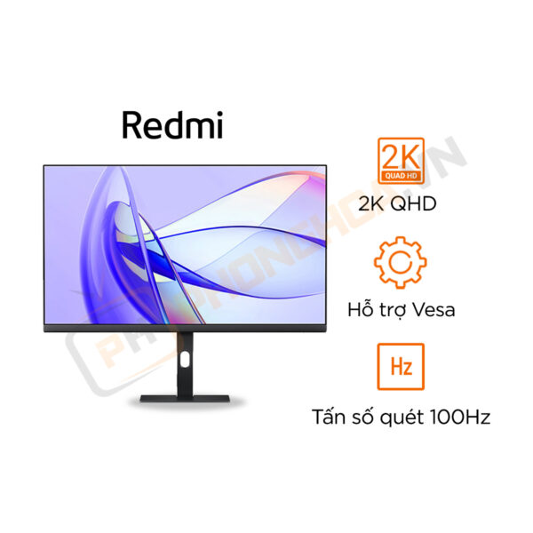 Màn hình máy tính Redmi A27Q 27inch P27QCB-RA phiên bản 2025 - Tần số quét 100Hz