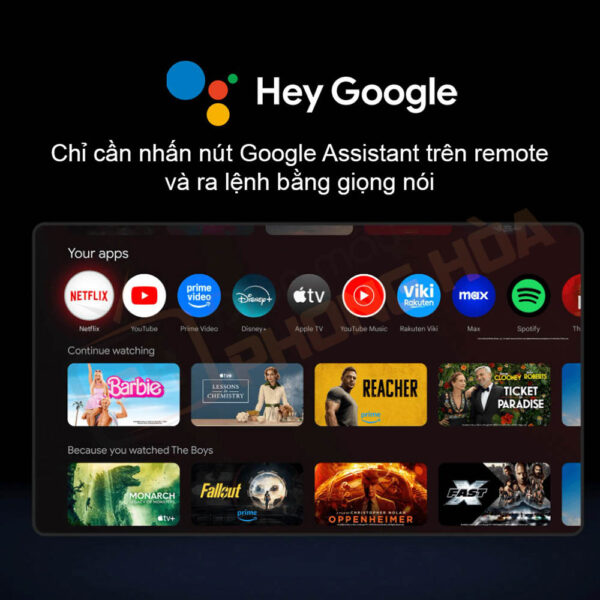 Thông minh hơn với Google Assistant