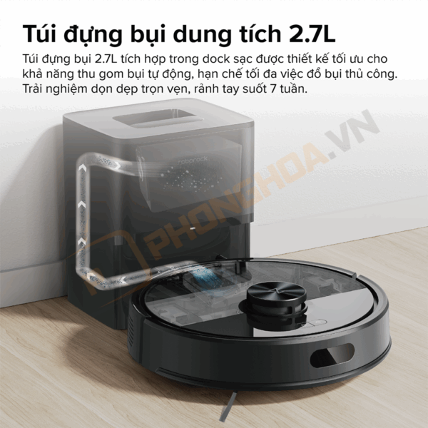 Robot hut bui lau nha Roborock Q7 TF 10 1