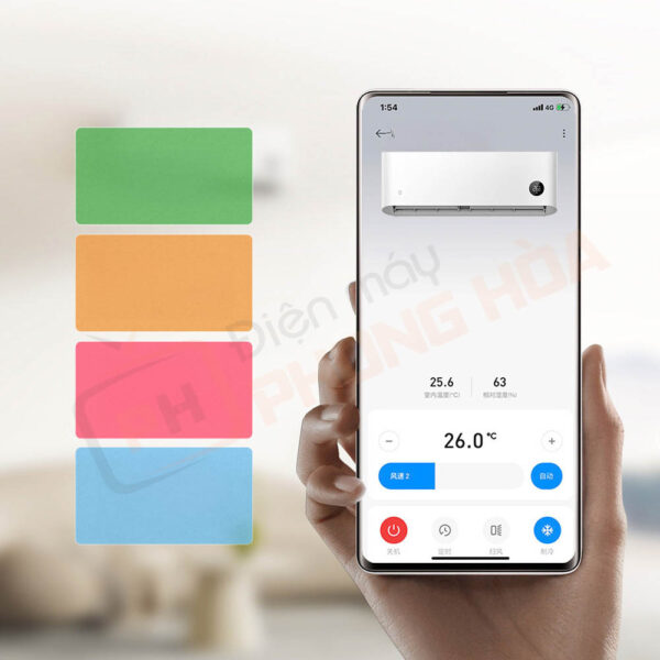 Kết nối và điều khiển qua App trên điện thoại