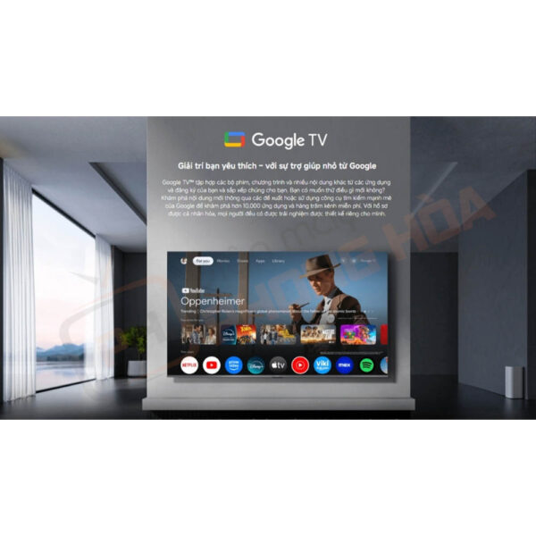 Sử dụng hệ điều hành Google TV™