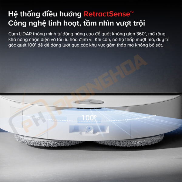 Hệ thống điều hướng RetractSense LiDAR