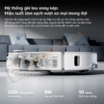 Giẻ lau xoay với khả năng nâng hạ thông minh