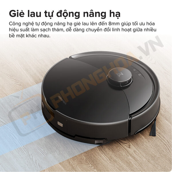 Tự động nâng giẻ khi phát hiện thảm