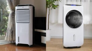 So sánh quạt điều hoà và quạt hơi nước