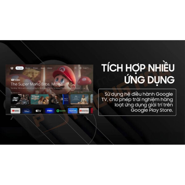Hệ điều hành Google TV - giải trí phong phú