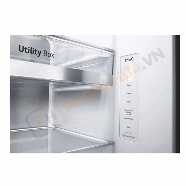 Tu lanh LG Inverter 655L GR Q257MC 05