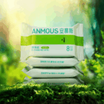 Giấy vệ sinh ướt Anmous tự tan, kháng khuẩn vượt trội – An toàn cho vùng kín, da nhạy cảm (8 tờ)