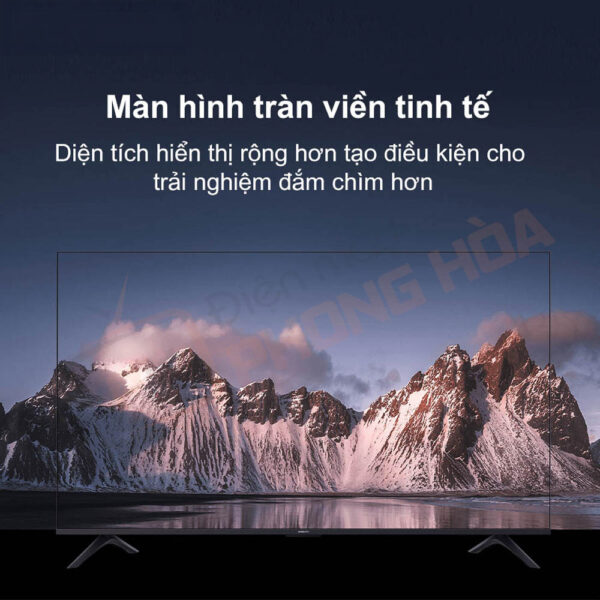 Thiết kế viền mỏng đầy tinh tế