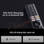 Google Tivi Xiaomi A43 inch 2026 đi kèm điều khiển Bluetooth 5.0, nhận tín hiệu 360 độ