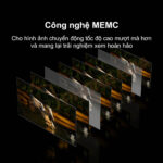 Công nghệ MEMC giảm giật lag, nhòe hình