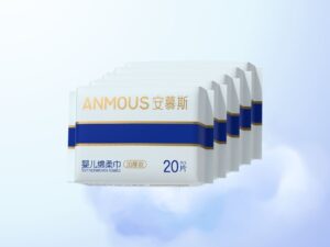 Khăn khô cao cấp Anmous Pro vân ngọc trai, dày mềm mịn, cho da nhạy cảm và trẻ nhỏ (20 tờ)