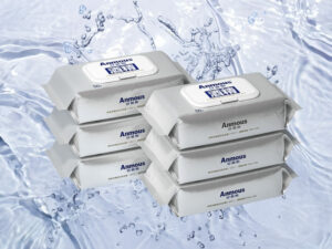 Khăn ướt khử trùng Anmous cồn 75% vệ sinh, diệt khuẩn, mềm mại thân thiện với da (50 tờ)