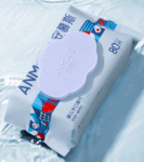 Khăn ướt cao cấp Anmous Squalane dưỡng ẩm sâu