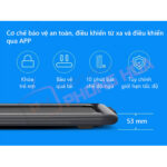 Tích hợp hàng loạt tính năng bảo vệ