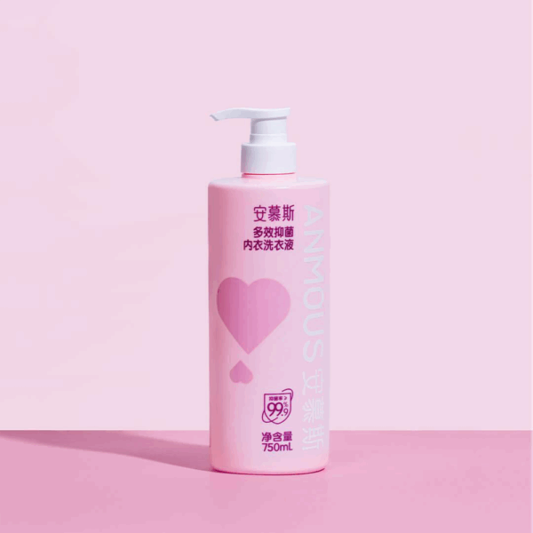 Nước giặt đồ lót Anmous 800ml - Enzyme kháng khuẩn, dịu nhẹ, tẩy vết ố, bảo vệ da tay