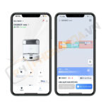 Điều khiển linh hoạt qua app Ecovacs Home