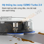 Hệ thống lau xoay thông minh OZMO Turbo 2.0, đánh bay mọi vết bẩn