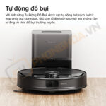 Trạm sạc tự động đổ bụi, không cần dọn thủ công trong nhiều tuần