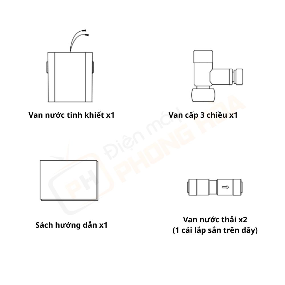 phu kien may loc nuoc 1000g pro 1 1 Phụ kiện máy lọc nước Xiaomi 1000G Pro - 2