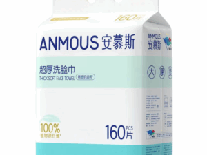 Khăn khô Anmous 100% Viscose – Lựa chọn hàng đầu để lau mặt và chăm sóc da nhạy cảm