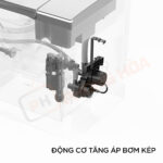 Động cơ tăng áp bơm kép