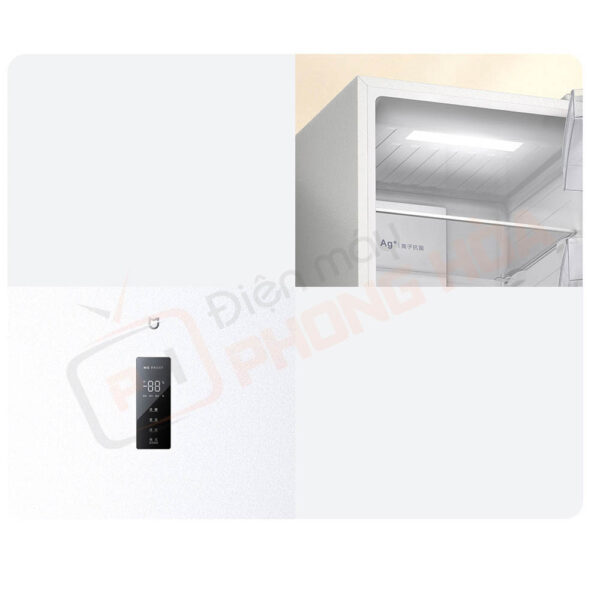 Thiết kế đèn bên trong tủ và màn hình LED thông minh