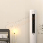Xiaomi Mijia KFR-72LW/N1A1 nổi bật với thiết kế hình trụ tròn mềm mại