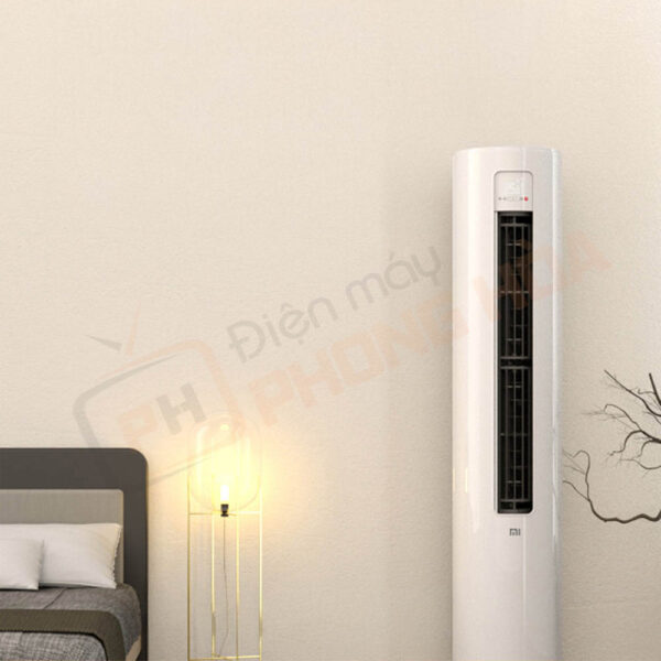 Xiaomi Mijia KFR-72LW/N1A1 nổi bật với thiết kế hình trụ tròn mềm mại