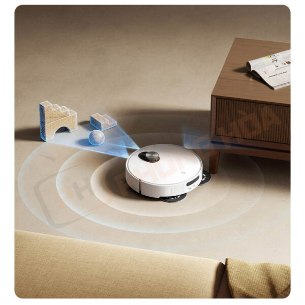 Quét laser ba chiều, cảm biến chính xác tới đơn vị micromet, làm sạch không va chạm