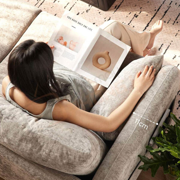 Các góc tay vịn được bo tròn mềm mại