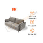Ghế sofa vải 8H B1pro