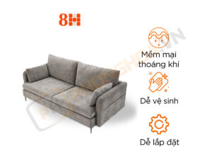 Ghế sofa vải 8H B1pro